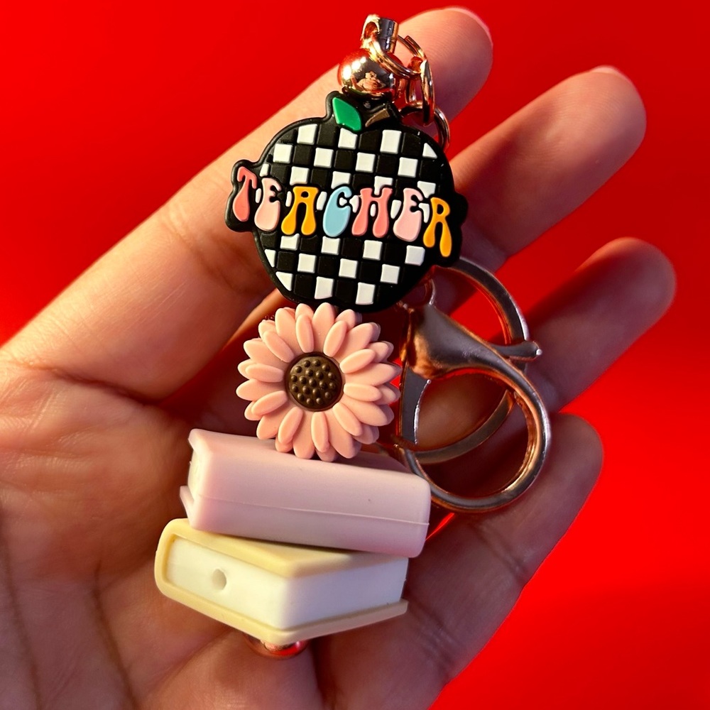 ๐๐ฉโ๐ซ Teacher Keychain - Picture 1 of 1